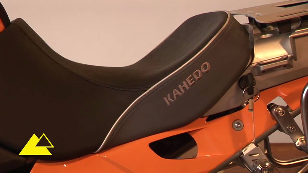 Comfort Seats For Adventure Touring By Touratech And Kahedo Youtube