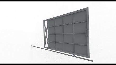 Solidworks Weldments Tutorial ! Slider Gate 2