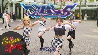 [KPOP IN PUBLIC] AESPA 에스파 'GIRLS' Dance Cover by 'SUGAR X SPICY' from INDONESIA