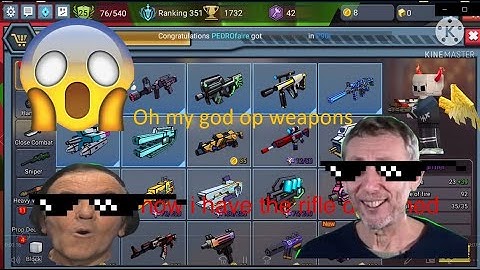 Best Weapons to buy with coins in blockmango build and shoot? 🤗🤩🤩