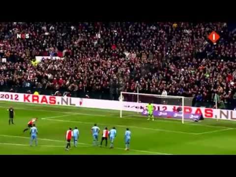 Samenvatting: Feyenoord 4 - 2 Ajax (29-01-2012)