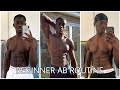 BEGINNER AB ROUTINE