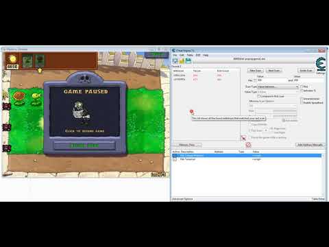 How to Cheat in Plants Vs Zombies (Infinite Sun, No Reload - Using Cheat  Engine 6.2) 