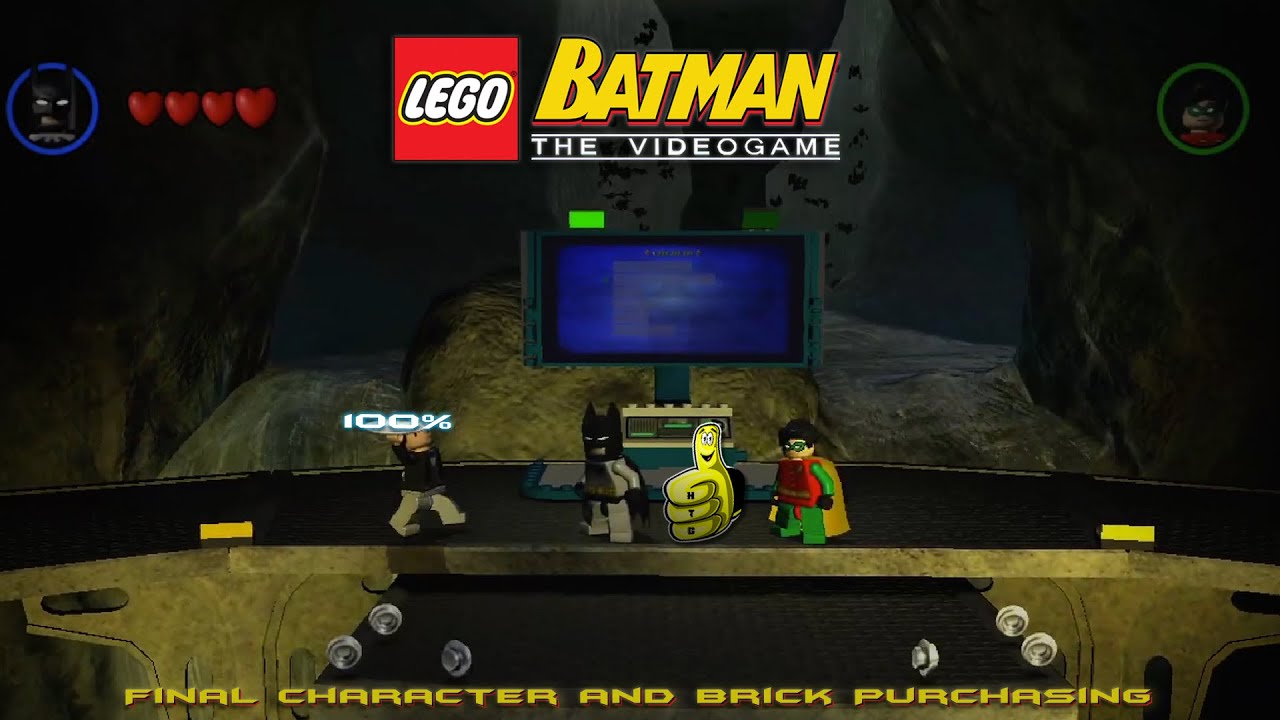 Lego Batman The Videogame: 100% Wrap Up - HTG - YouTube