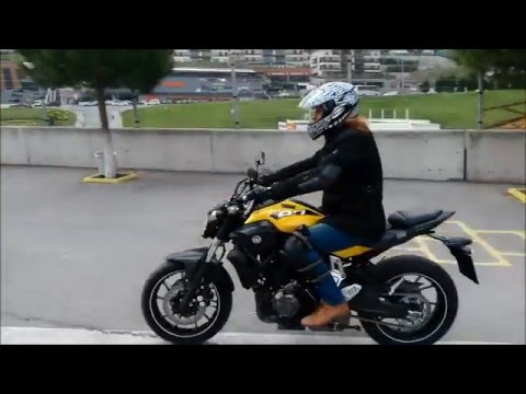 A Sınıfı Motosiklet Direksiyon Sınavı - YouTube