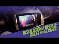 Como Instalar Tablet a tu carro (MAS A DETALLE) // DIY TABLET NEXUS 7 IN DASH