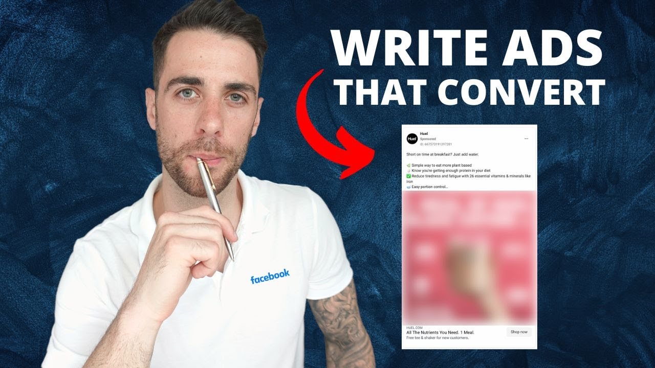 How To Write High Converting Facebook Ad Copy - With Templates - YouTube