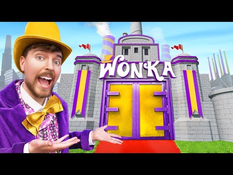 Construí la Fábrica de Chocolate de Willy Wonka