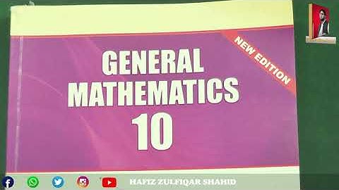 Grade 10 |Math(Arts Group)| Unit No 6{Introduction To Matrix}Ex 6.3 #maths    #hafizzulfiqarshahid