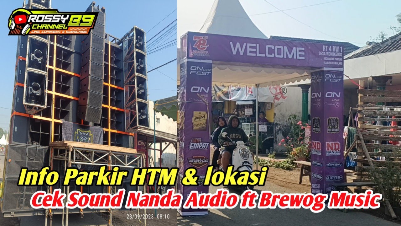 Cek Sound Nanda Audio Ft Brewog Musik Wonokerso Pakisaji Hari Ini - YouTube