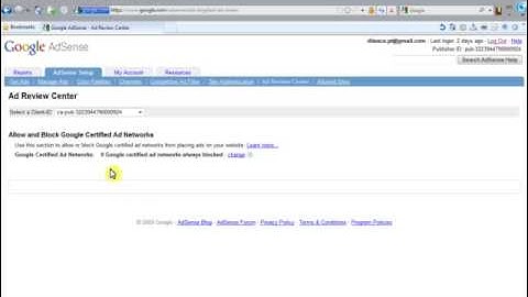 How to block third party ad networks on AdSense