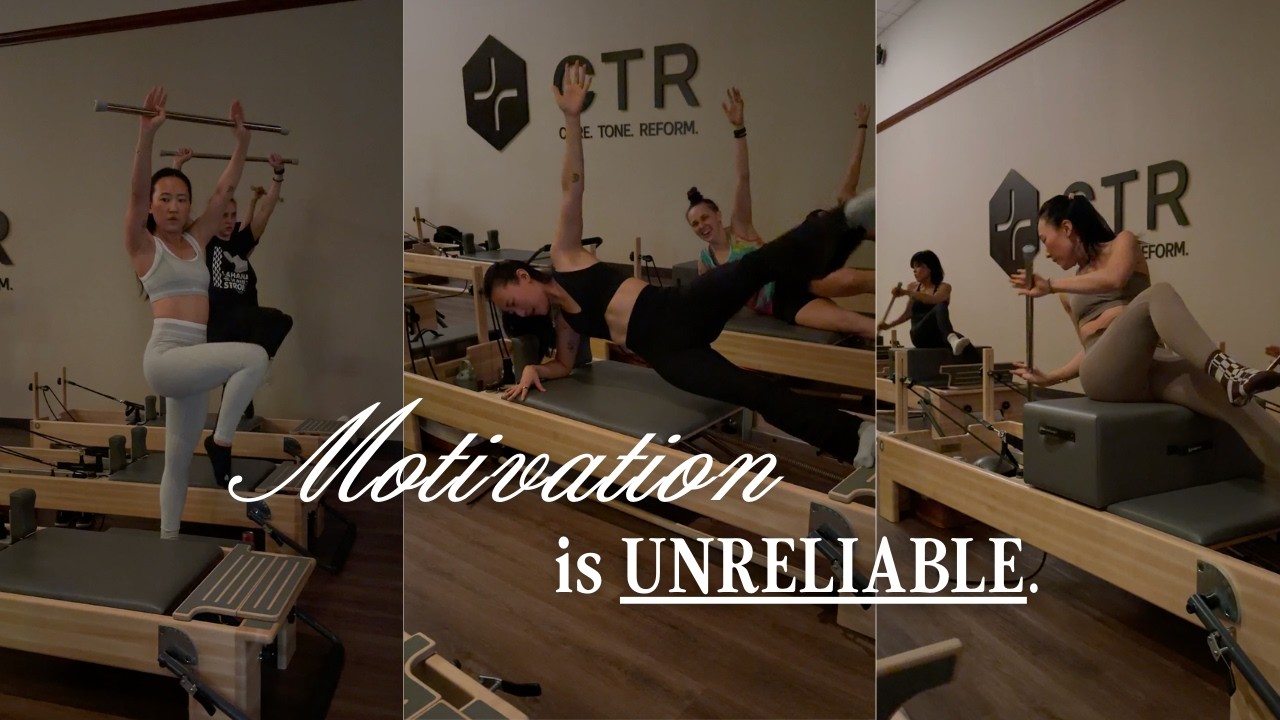 Как мне удаётся сохранять регулярность тренировок 💪🏼, когда я чувствую себя немотивированной...