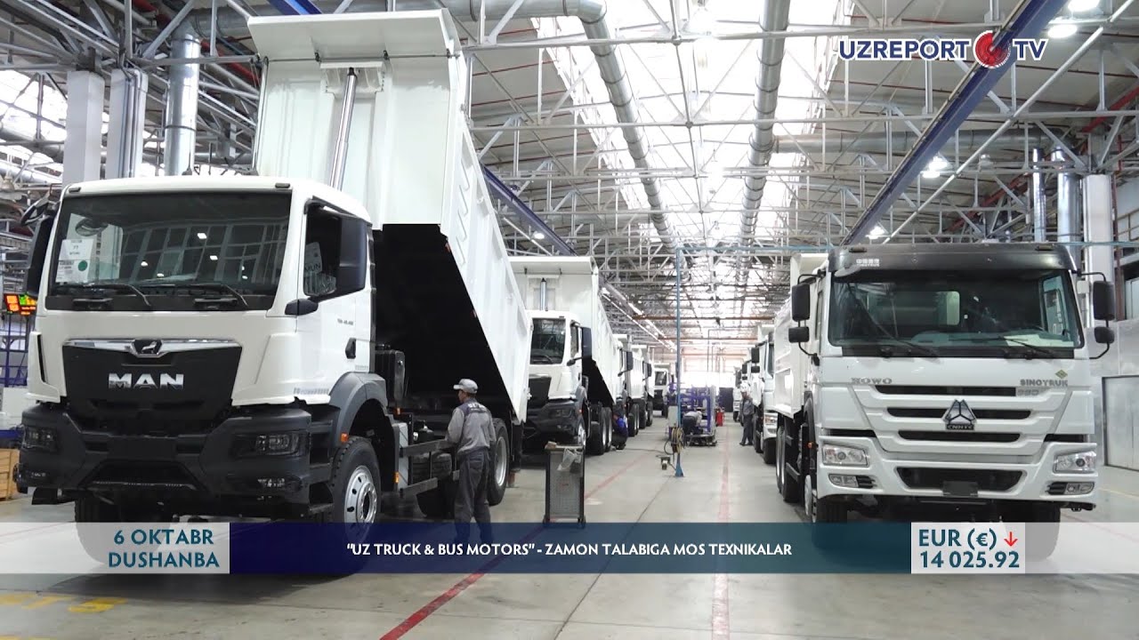 “Uz Truck & Bus Motors” - zamon talabiga mos texnikalar