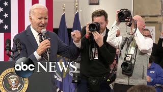 Biden reacts to US soccer team win at World Cup