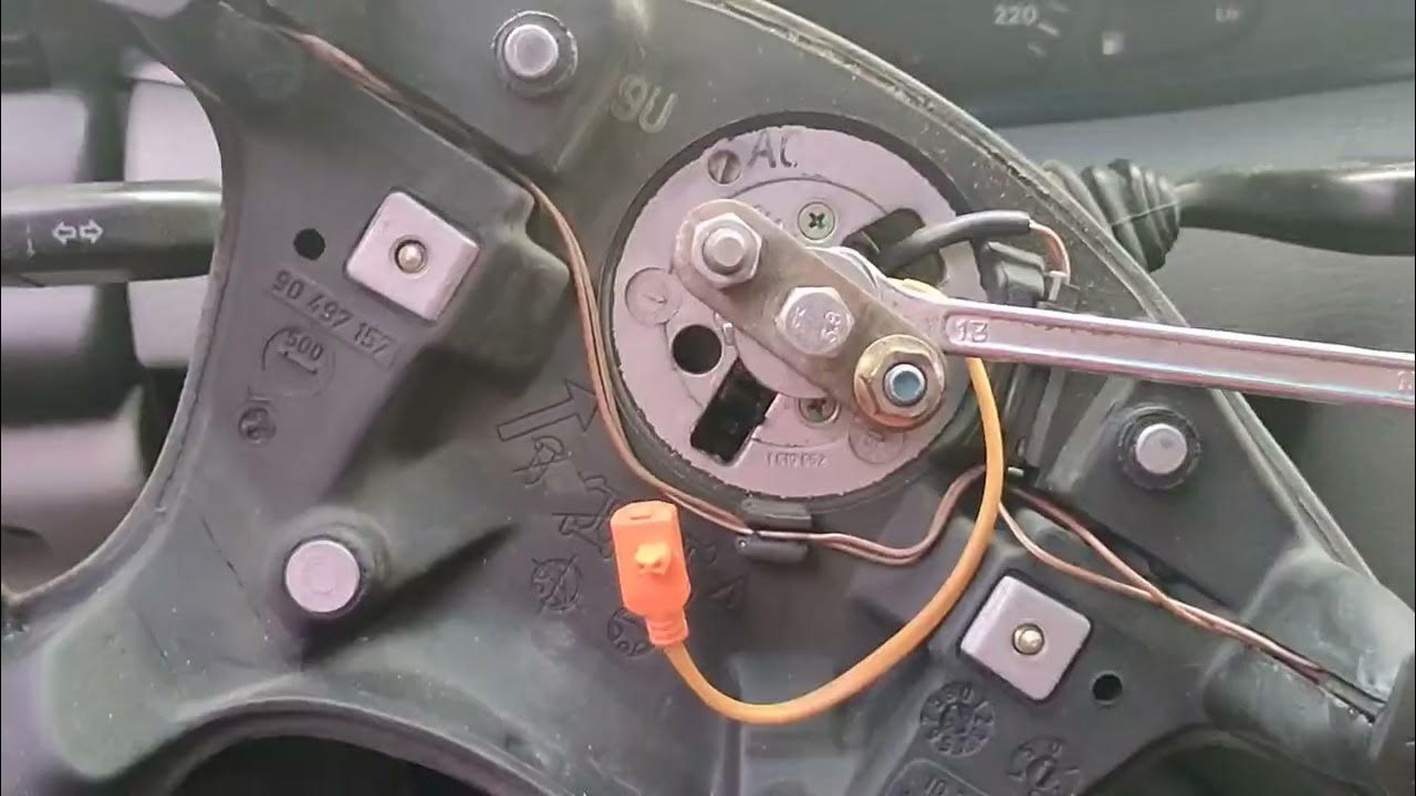 Как снять руль омега б Как снять руль на Opel Omega B - YouTube