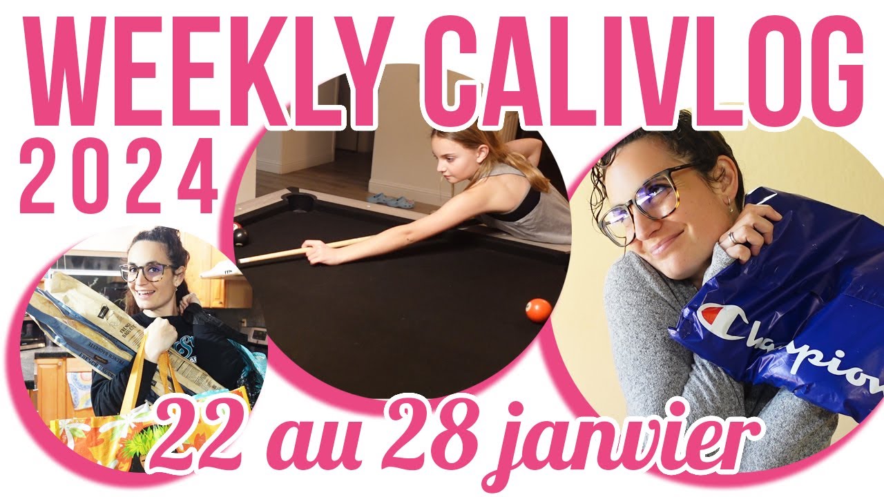 [WEEKLY CALIVLOG] RANGEMENT COURSES + SOINS ORÉO + SÉJOUR AVEC LES COPAINS 🏡