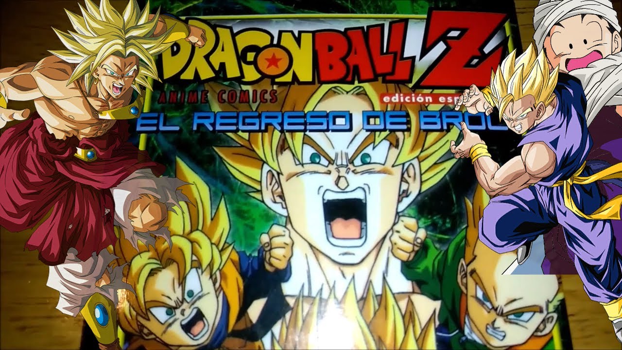 Dragon Ball Z Broly Second Coming Anime Manga Unboxing New - YouTube