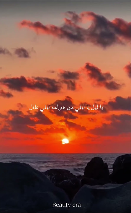 Sherine - Kalam Eineh 🎧🧡 #song #whatsappstatus #sunset #arabic #lyrics #aesthetic