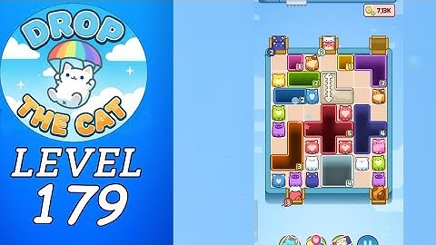 Drop The Cat Level 179 Walkthrough