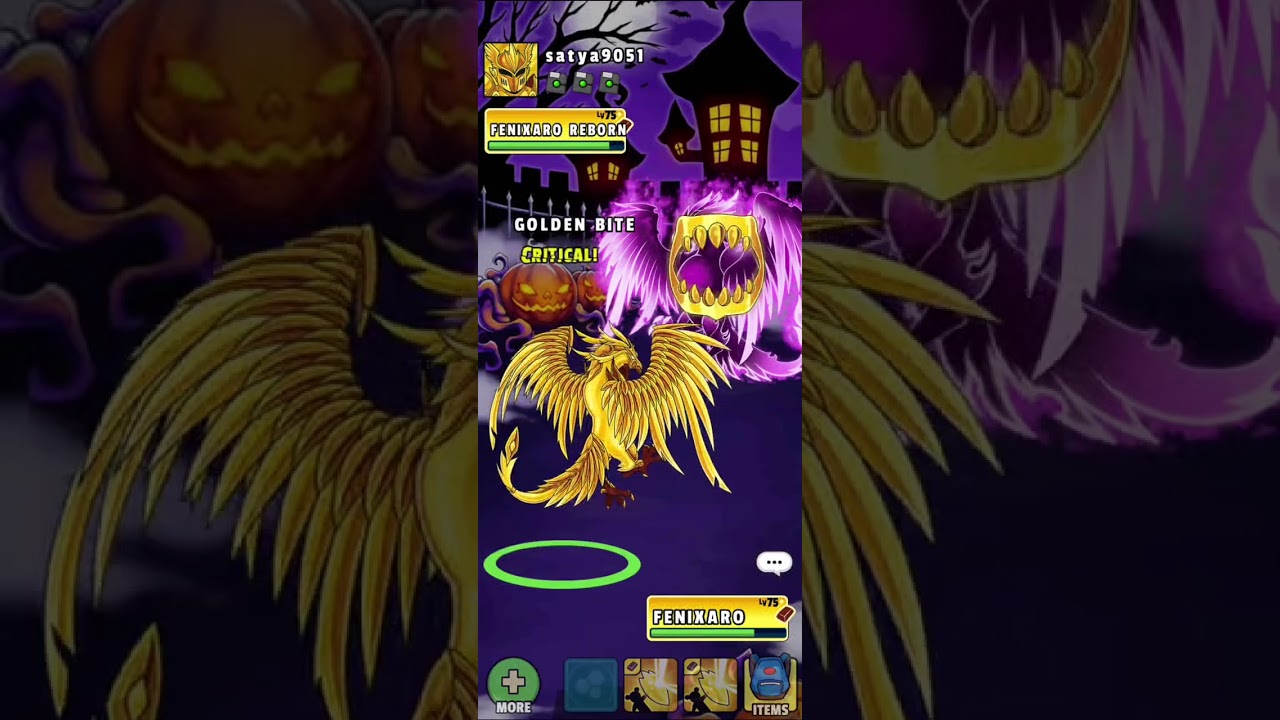 Fenixaro reborn vs Fenixaro battle with dynamons world|| Dynamons world