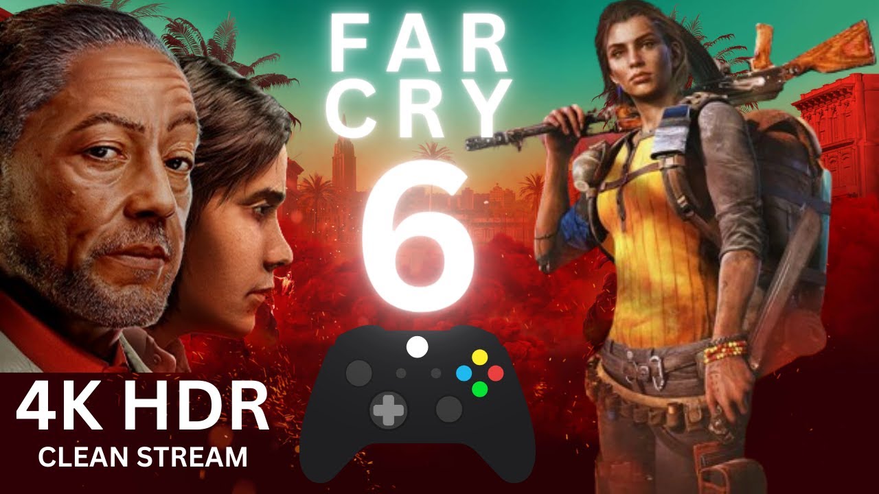 Kill Rodrigo Lecoste| FAR CRY 6 | 4K HDR | CLEAN STREAM | XBOX SERIES X Game Play