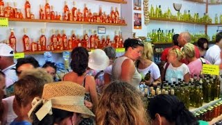 CORFU - Shopping for Local Products ”To Kratsalo, taverna & shop” (Greece)