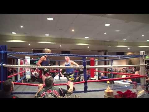 Jacob Mordecai vs. Kyron Jani - - Muay Thai Fight - Studio 2000 - Pride Park December 2014