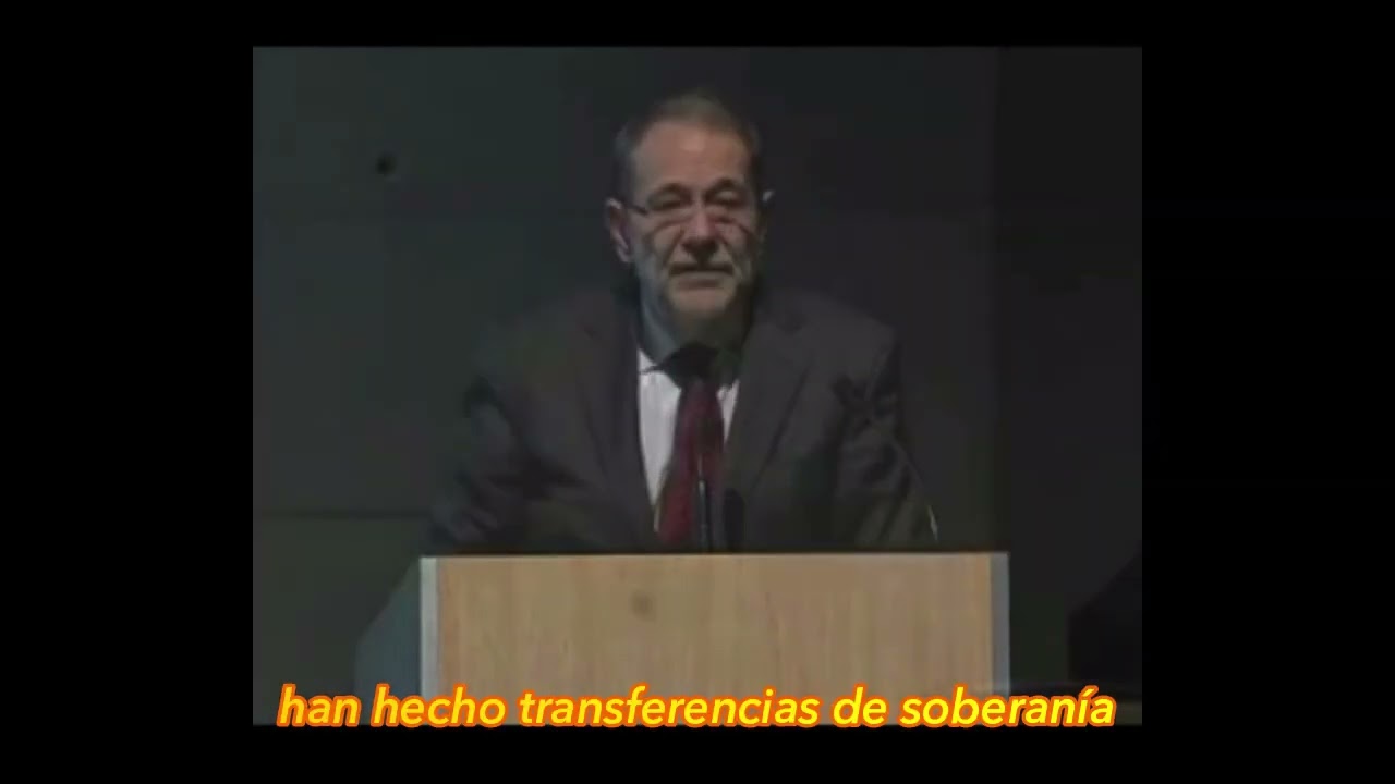 Un gobierno mundial- Palabra de Javier Solana