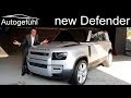 all-new Land Rover Defender REVIEW Exterior Interior 2020 - Autogefühl