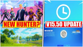 NEW FORTNITE UPDATE: NEW V15.50 FORTNITE UPDATE! NEW *PORTAL + HUNTER??