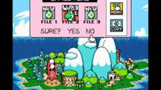 01 Yoshis Island Super Mario World 2 Part 1, 1-0 Welcome To Yoshis Island