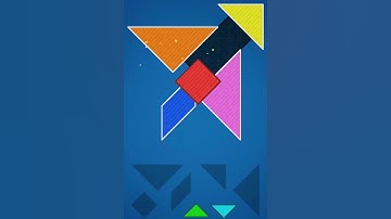 🧩Tangram Puzzle Challenge!🧩[041] #puzzle #TangramChallenge #tangram #brainteaser #braintestsolution
