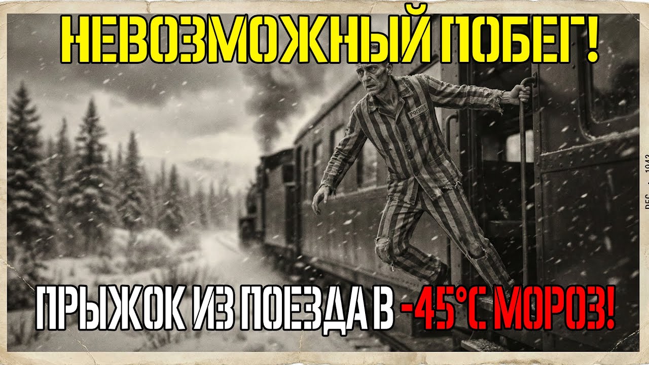 -45°С МОРОЗА! НЕВОЗМОЖНЫЙ побег с поезда: 9 лет скитаний по Сибири...