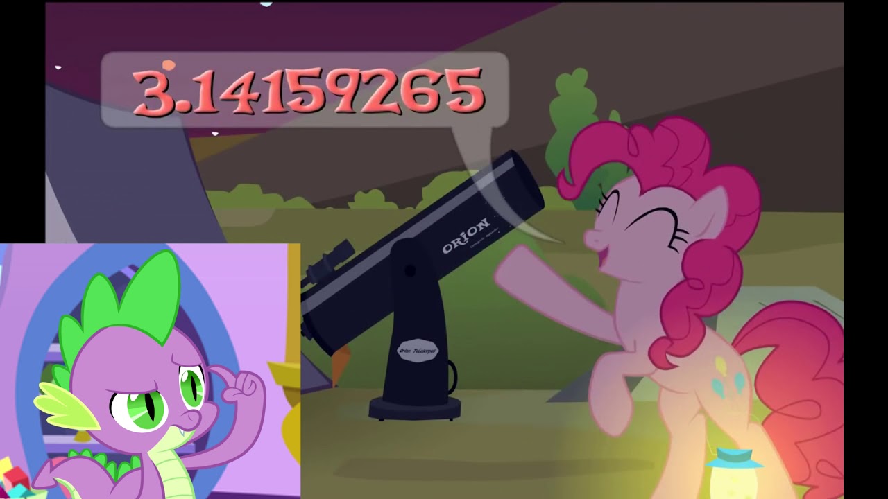 Spike Reacts to Logic With Pinkie Pie: The Number of Stars in the Night ...