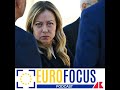 Meloni, l'energia e la partita (vitale) della flessibilità Ue - Eurofocus podcast, Adnkronos