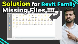Family library Missing in Revit for all Version? Solution Tutorial in Hindi | PTS CAD Expert