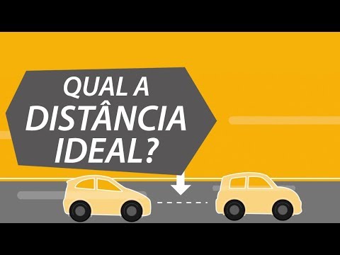 Vídeo: Quanta distância deve haver entre os carros?