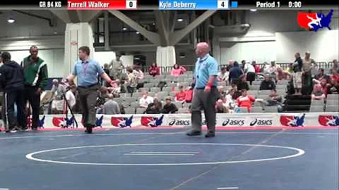 Terrell Walker vs. Kyle Deberry at 2013 Las Vegas/...