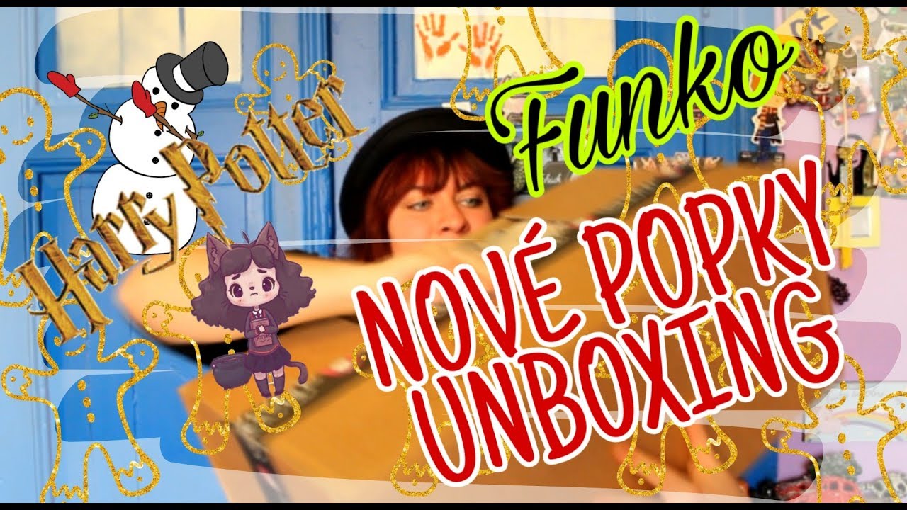 GEEK HAUL CZ 💸 - Předvánoční UNBOXING FUNKO mega balíku s Popkama / HARRY POTTER / IceQueen Easy