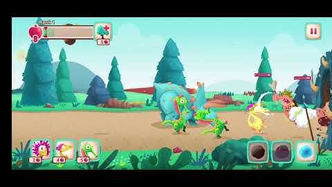 Dino Bash - Dinosaur v Caveman Tower Defence War - Level 7-10