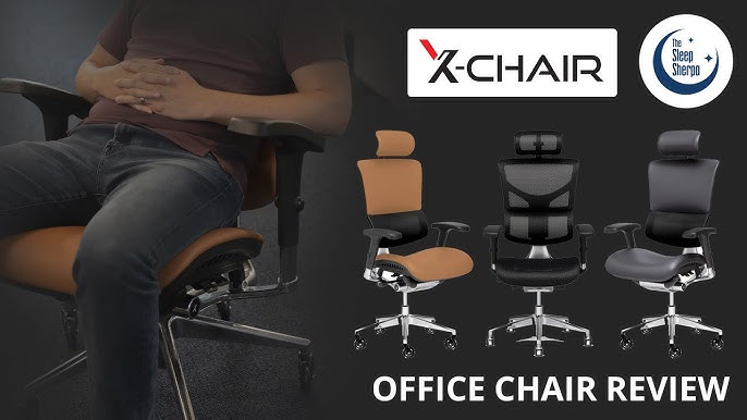 X-Chair X3 Management Desk Chair: Quite Possibly the Most Comfortable Chair  Available