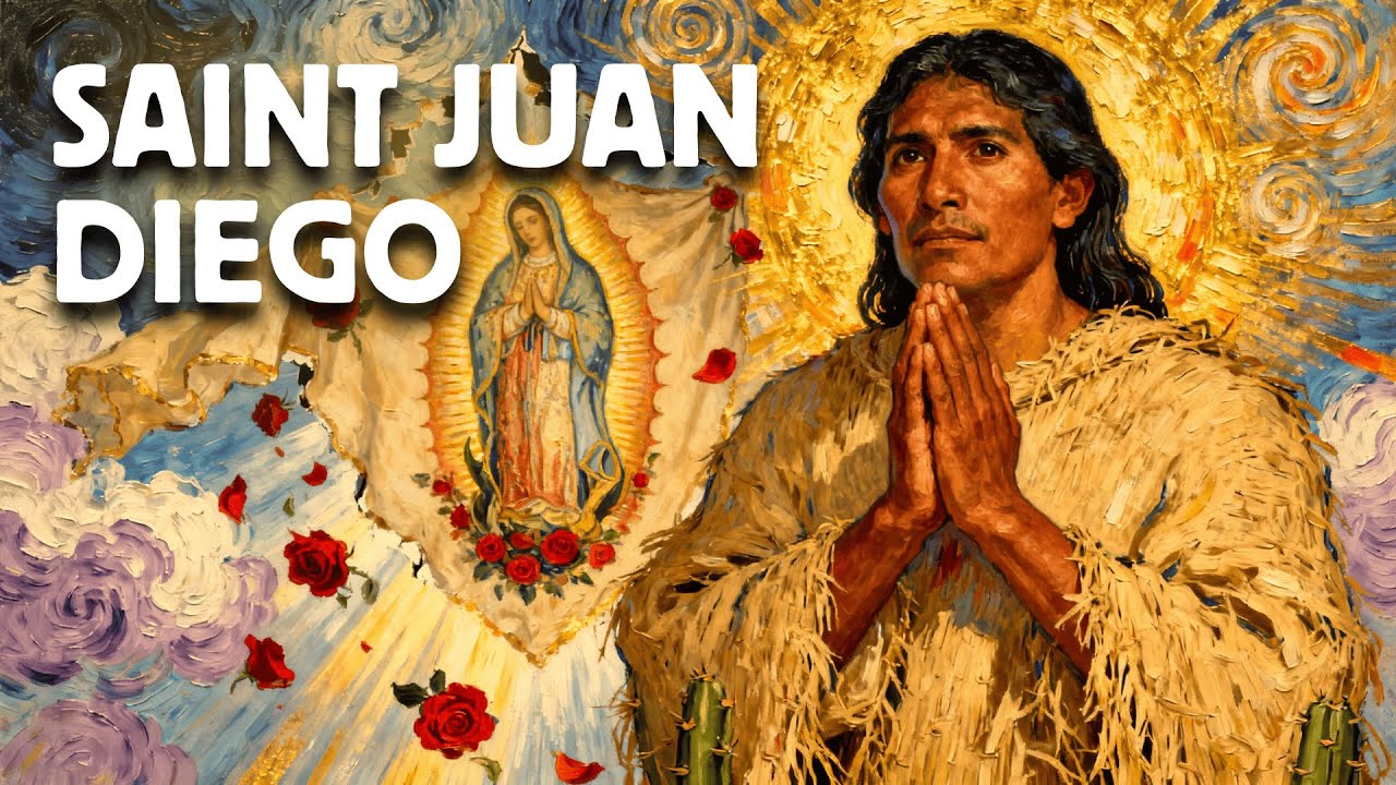 9 Décembre - SAINT JUAN DIEGO: Témoin des Apparitions de Guadalupe
