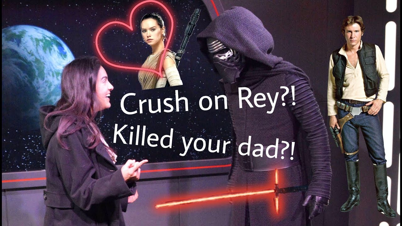 Kylo Ren Is Intimidating to Meet | Do You Have a Crush On Rey? | Storm Troopers Marching
