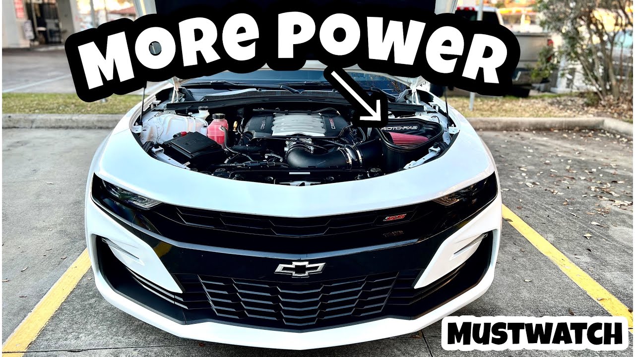 My 2019 Camaro 2ss Gets a Roto Fab Cold Air Intake Install