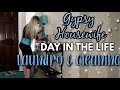 GYPSY HOUSE WIFE DAY IN THE LIFE | LAUNDRY + CLEANING MOTIVATION