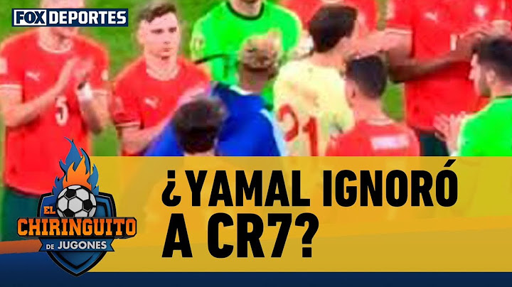 😮 ¿LO MENOSPRECIA? | ¿Lamine Yamal ignora a Cristiano Ronaldo? | El Chiringuito
