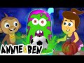 Pranking the Cute Baby Ghost | Halloween Special | Halloween Cartoons for Children by Annie and Ben