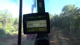 John deere 2554 and Waratah 624c