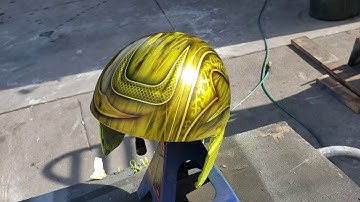 Custom painted Skydiving Helmet