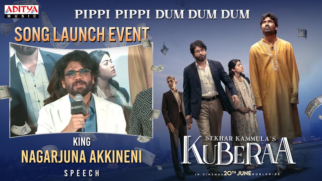 'King' Nagarjuna Speech @ Pippi Pippi Dum Dum Dum Song Launch |Dhanush,Rashmika|Dsp| Sekhar Kammula